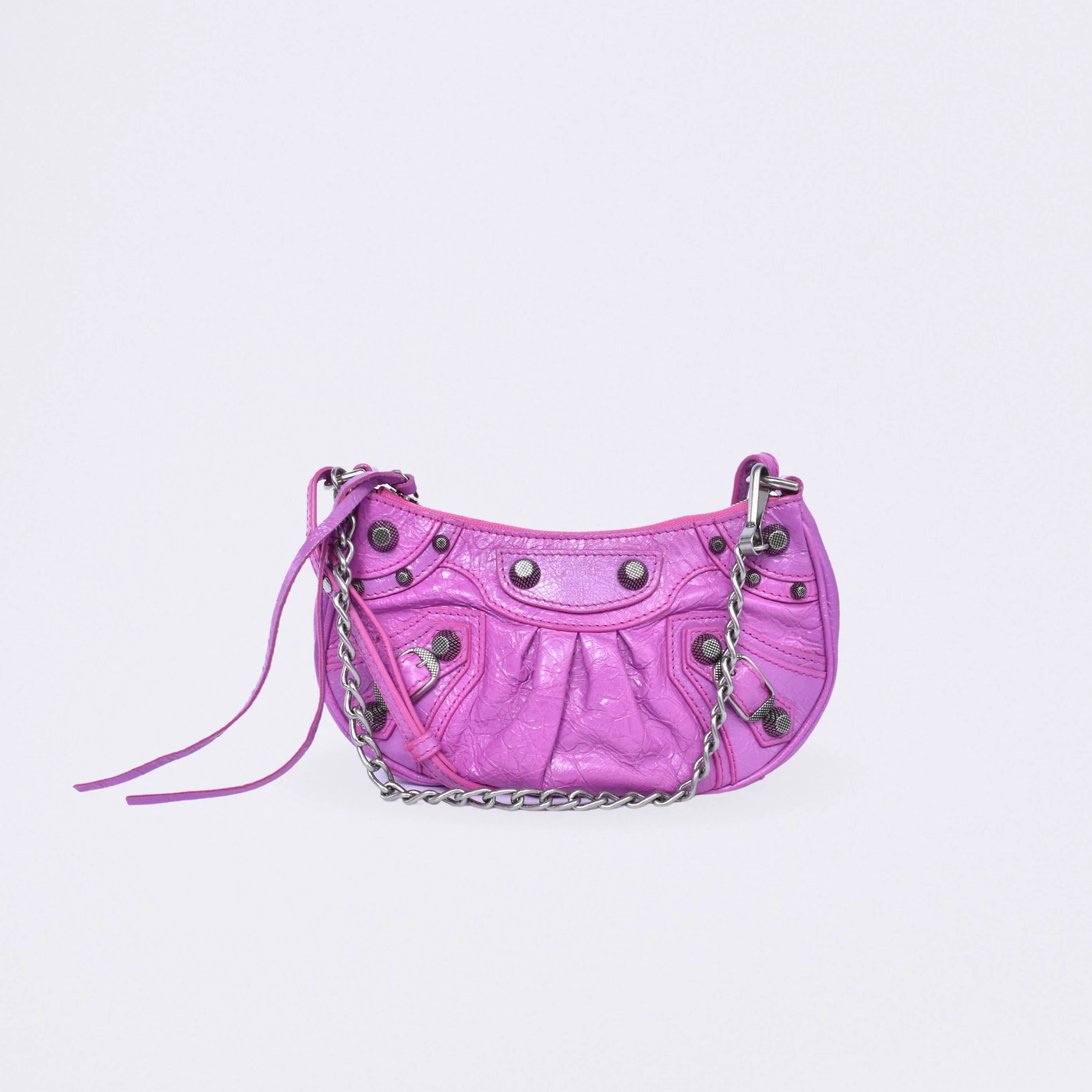 balenciaga le cagole pink mini