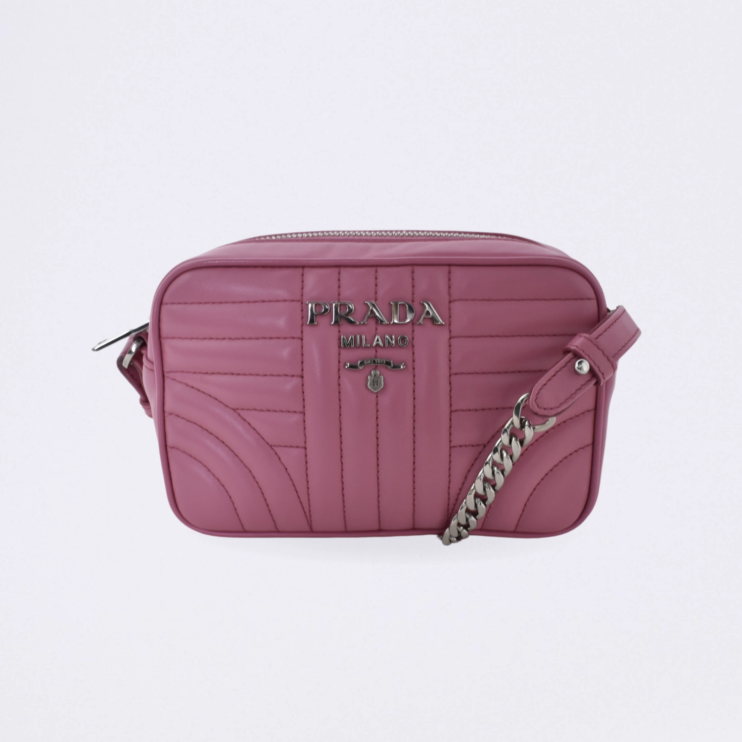 prada diagramme camera pink