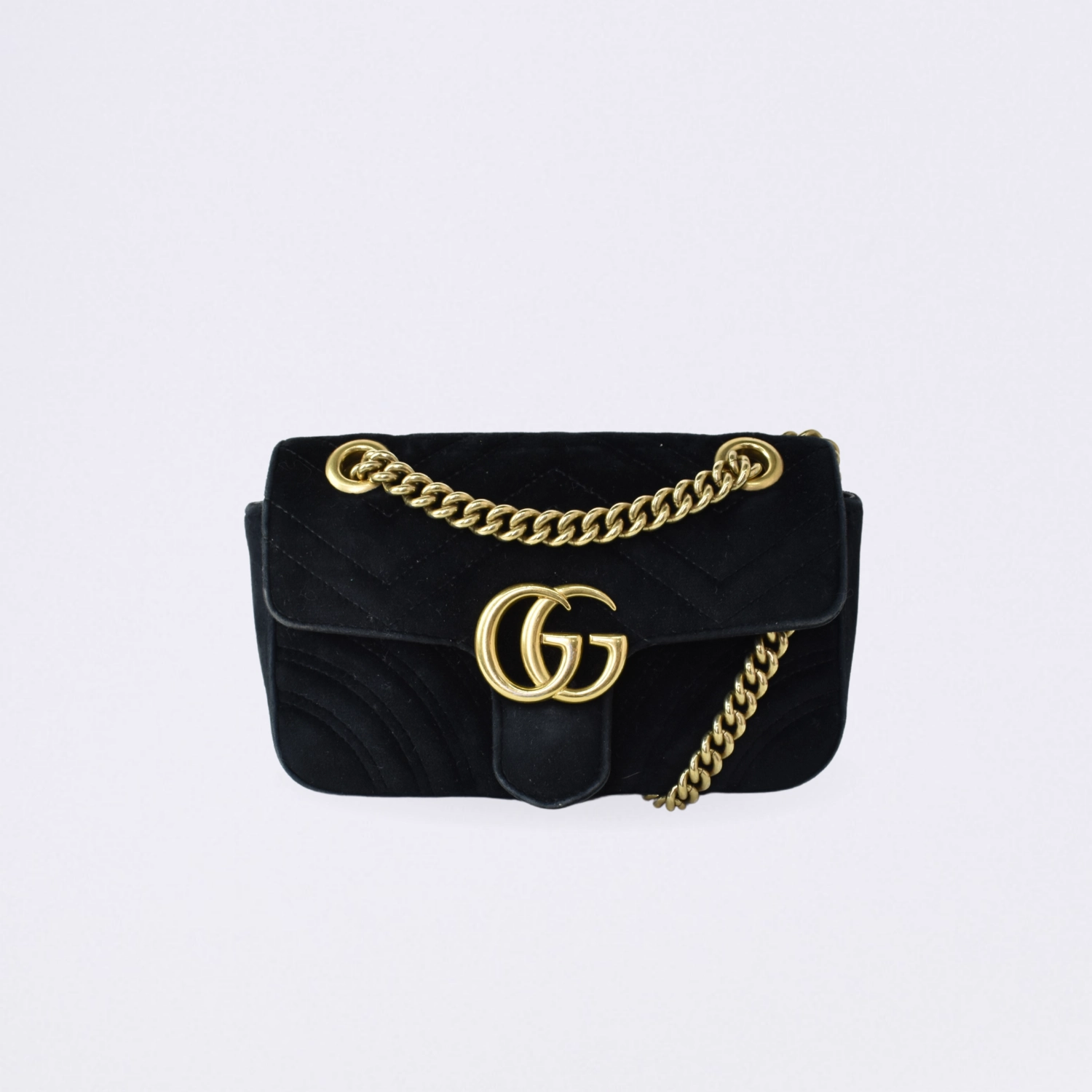 gucci marmont black mini