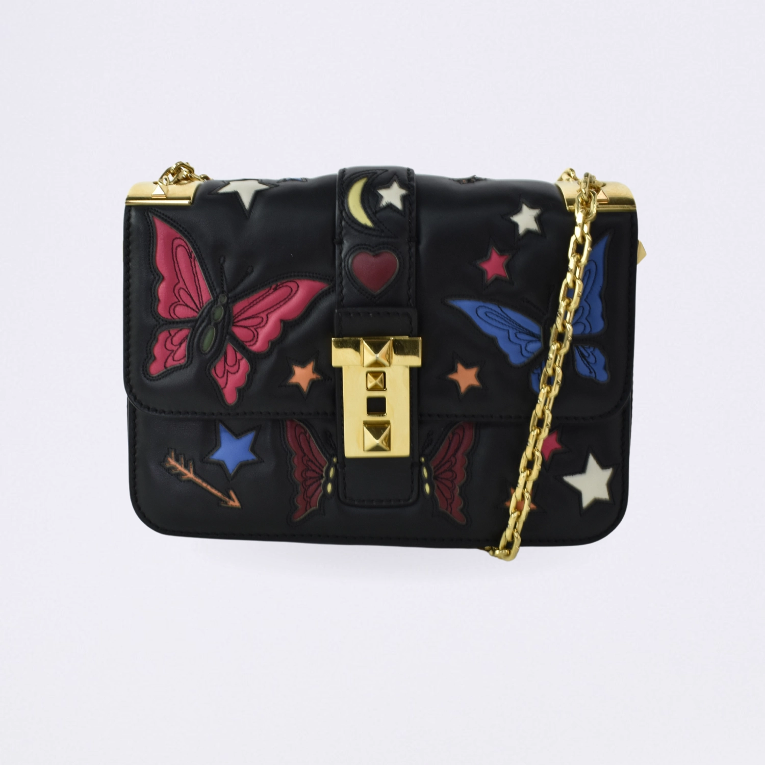 valentino rockstud butterfly