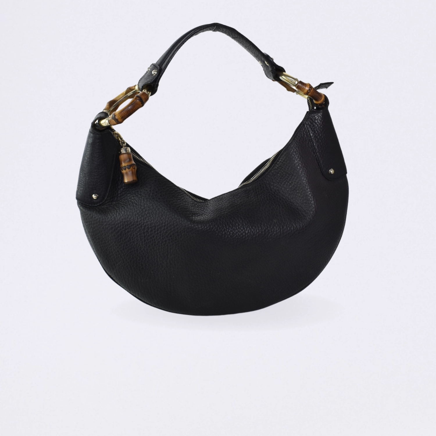 gucci bamboo black