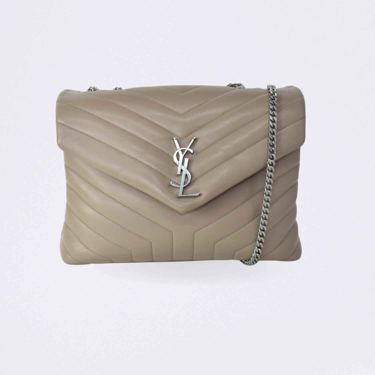 saint laurent loulou beige medium