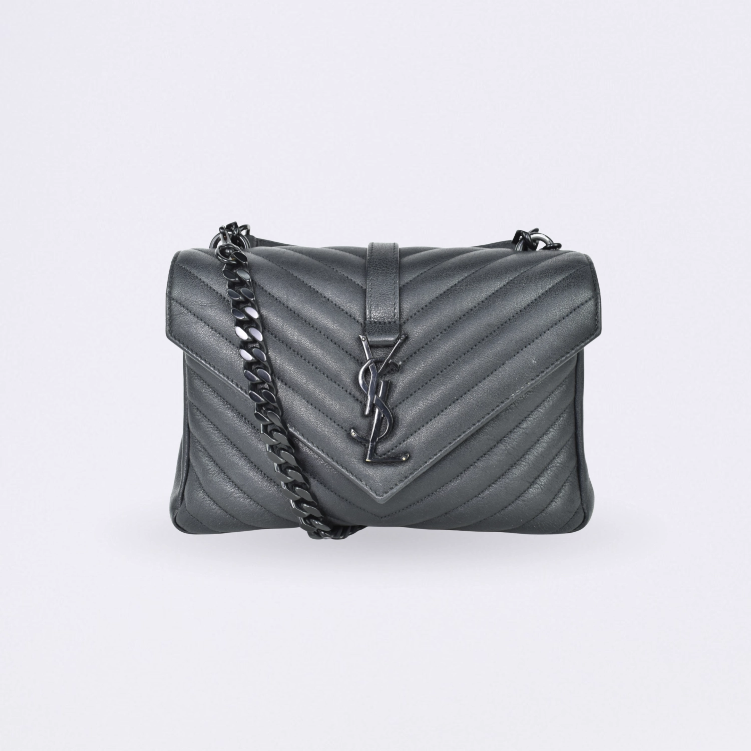 saint laurent college media black medium