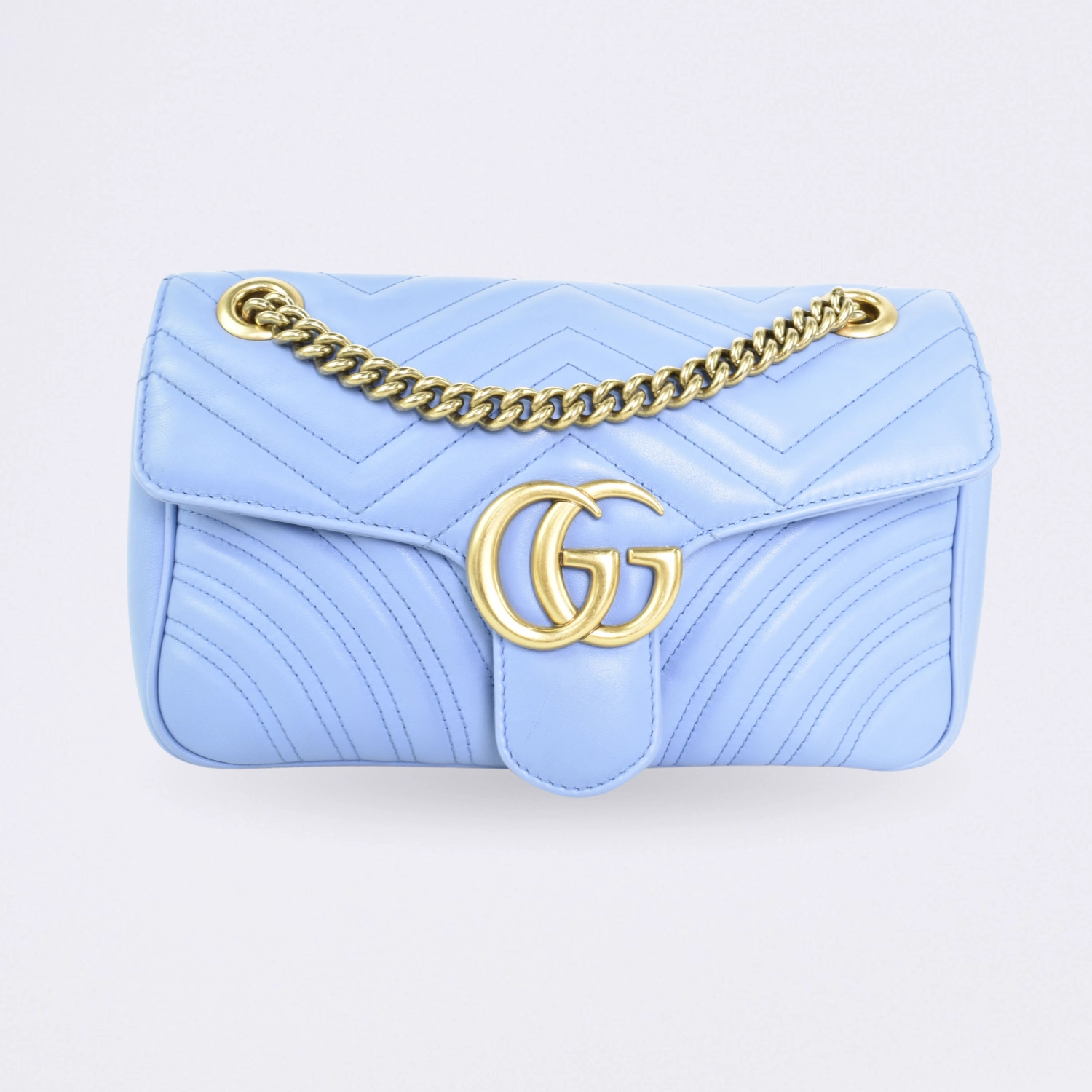 gucci marmont blue small