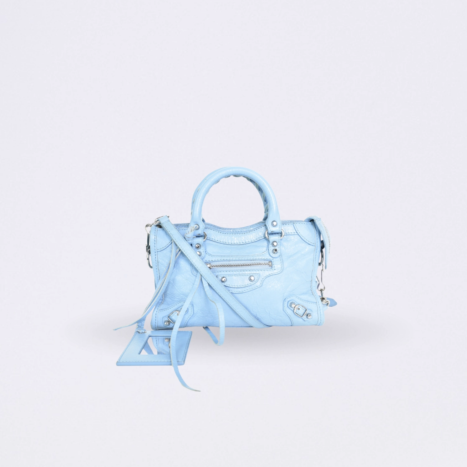 balenciaga le city blue
