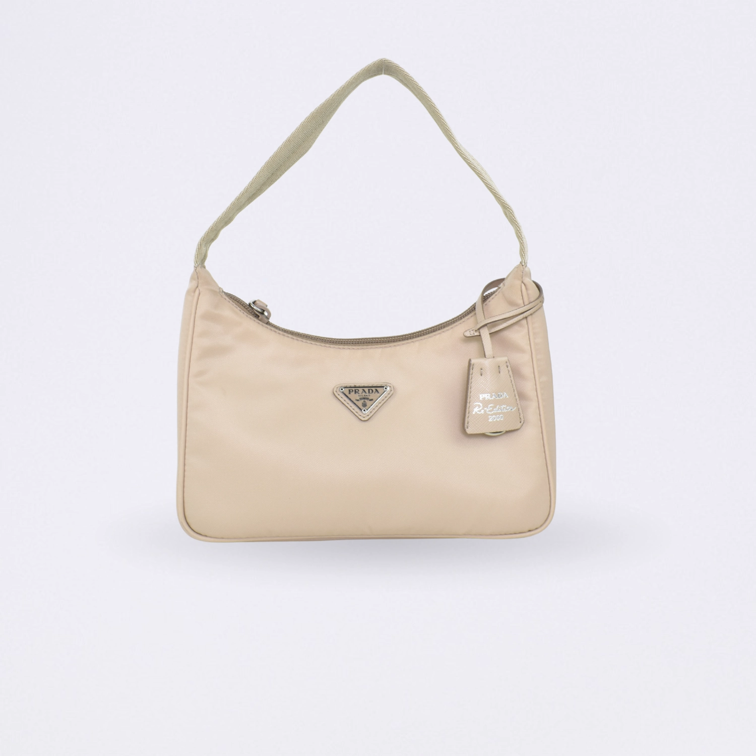 prada re-edition beige