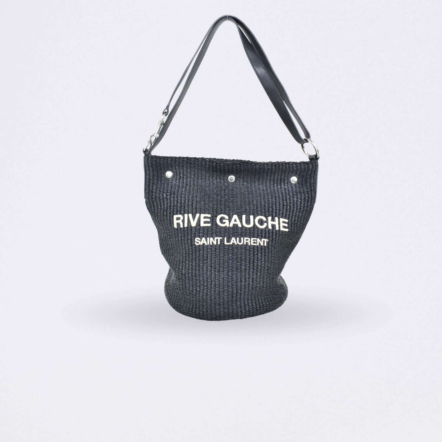 saint laurent rive gauche bucket black