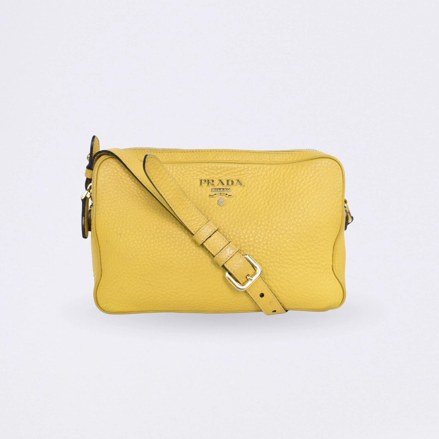 prada camera yellow