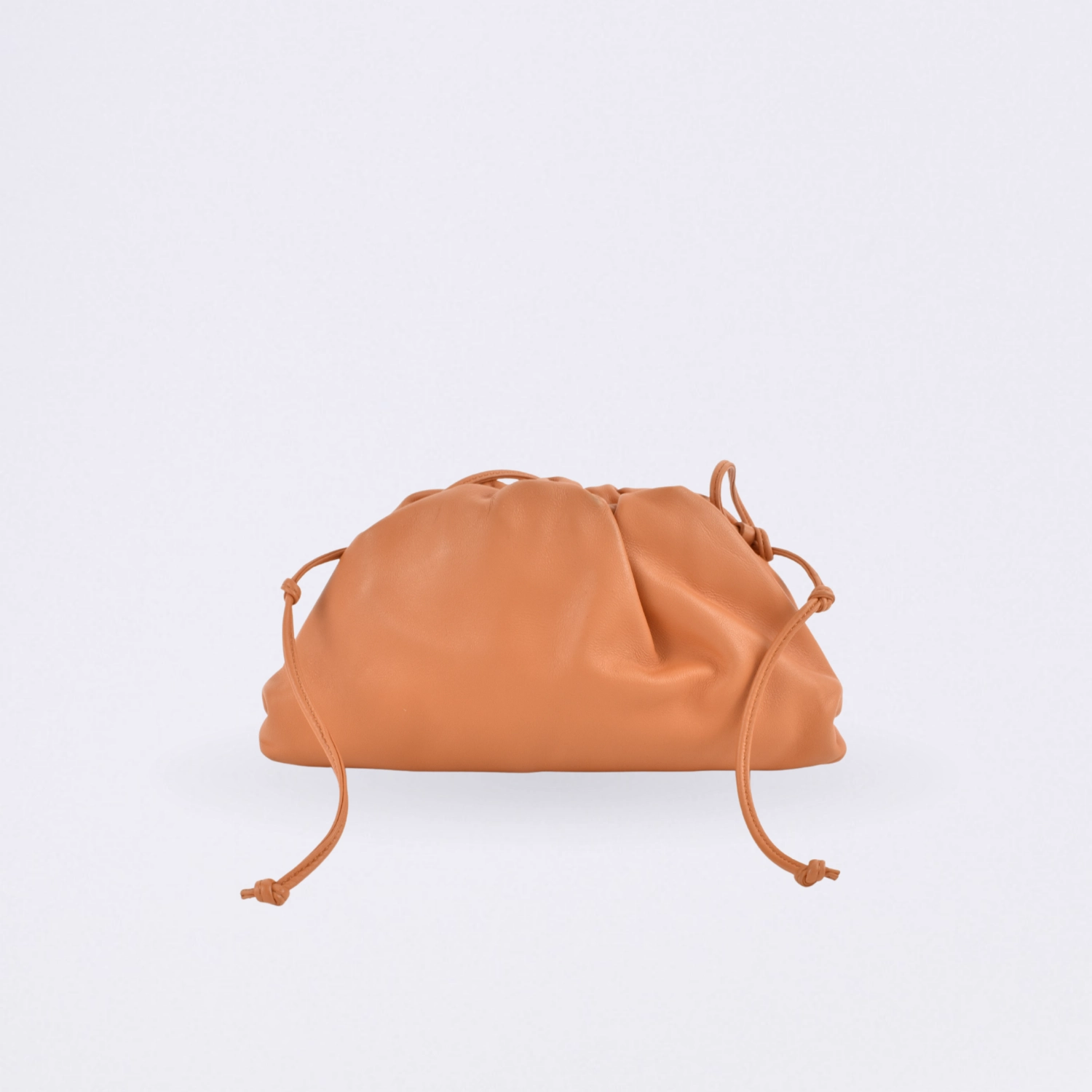 bottega veneta pouch orange mini