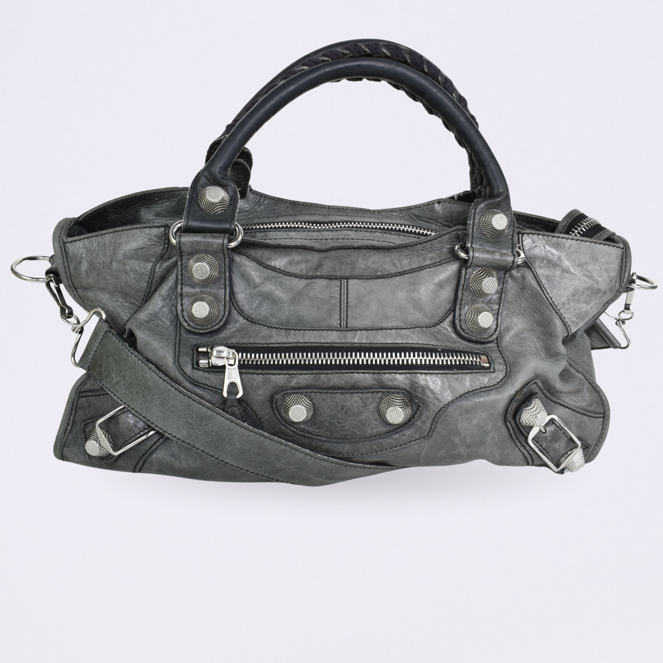 balenciaga motocross giant city gray