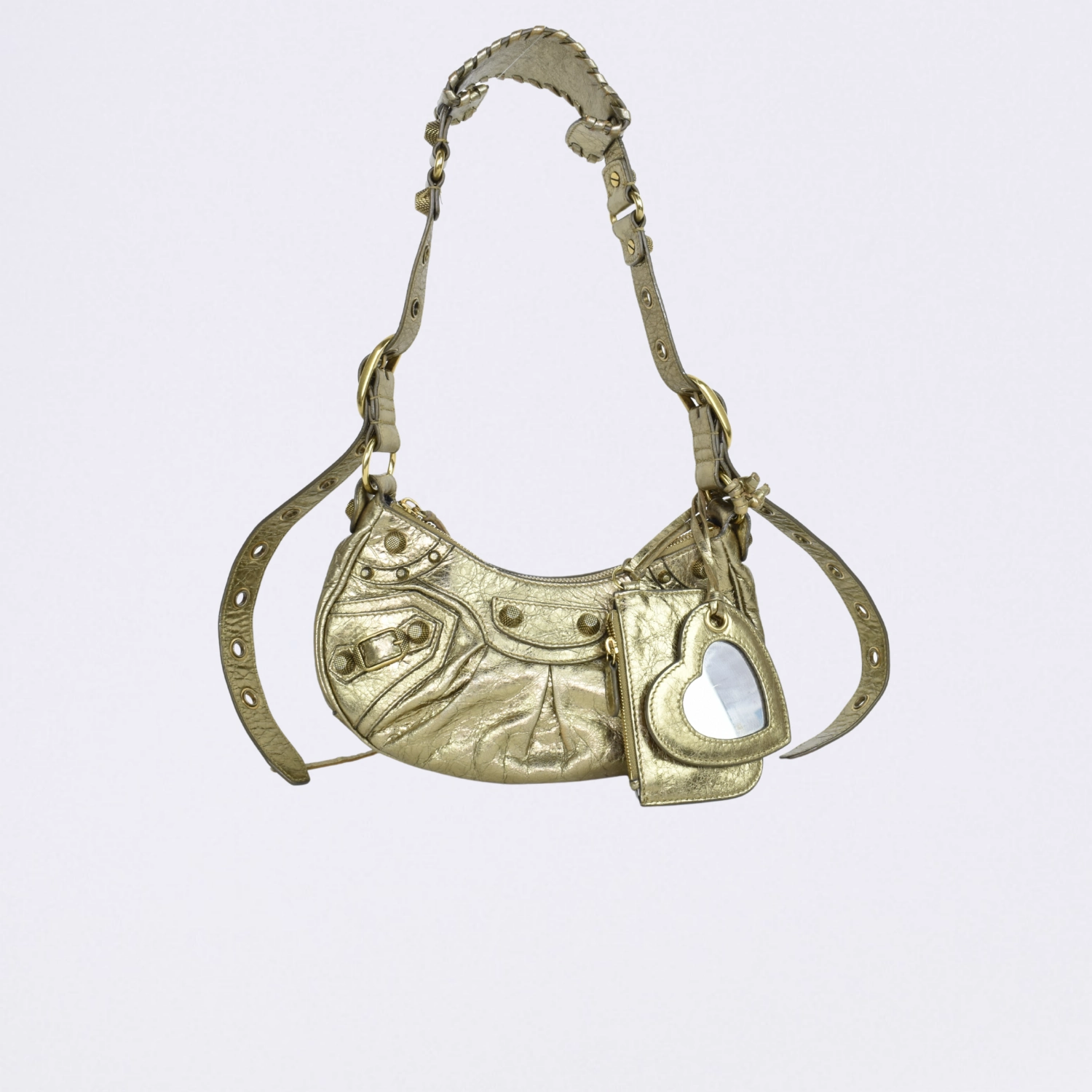 balenciaga le cagole gold