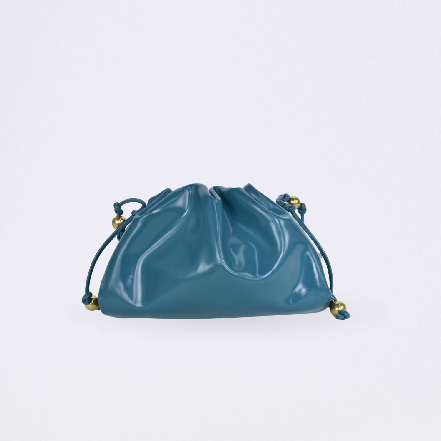 bottega veneta pouch green mini