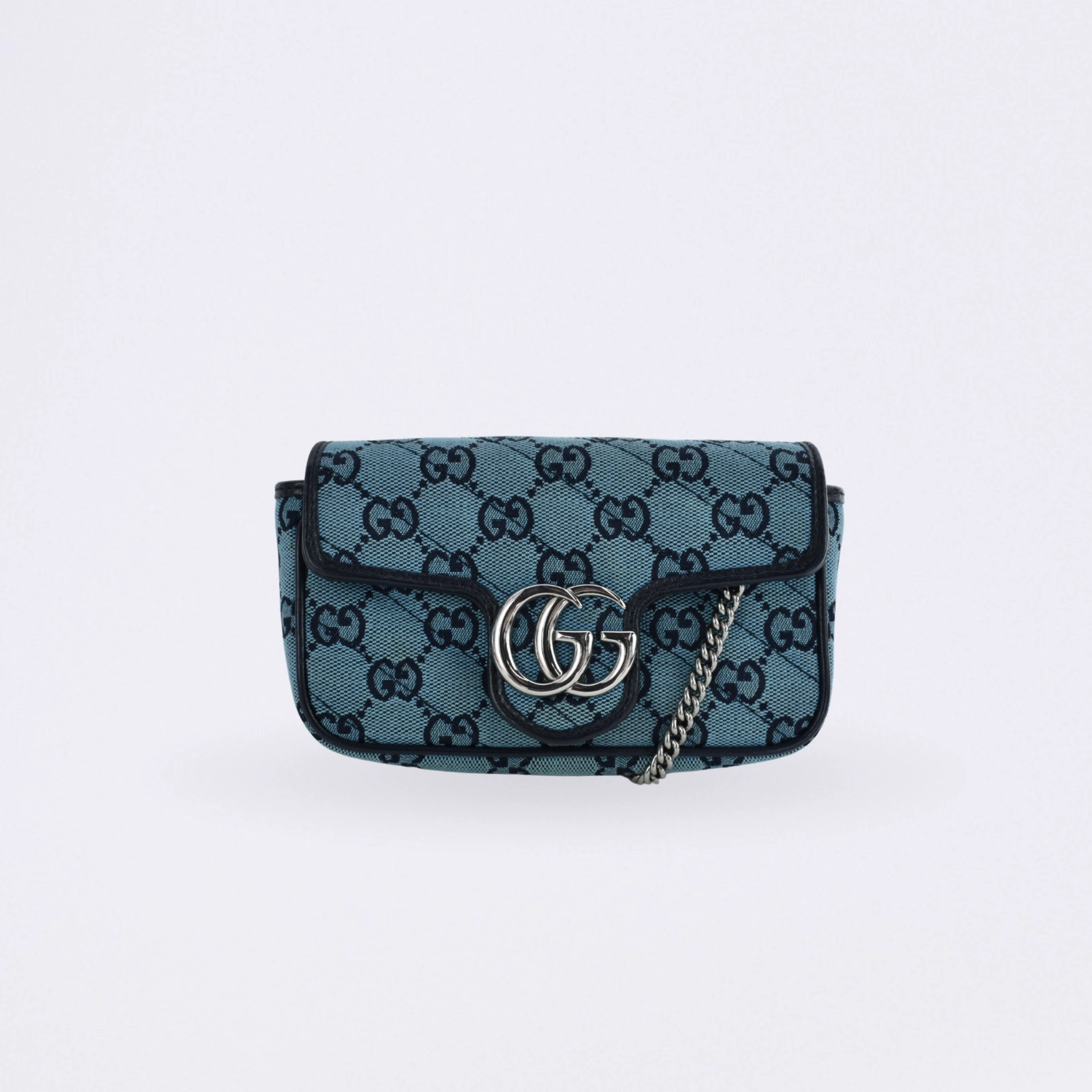 gucci marmont blue mini