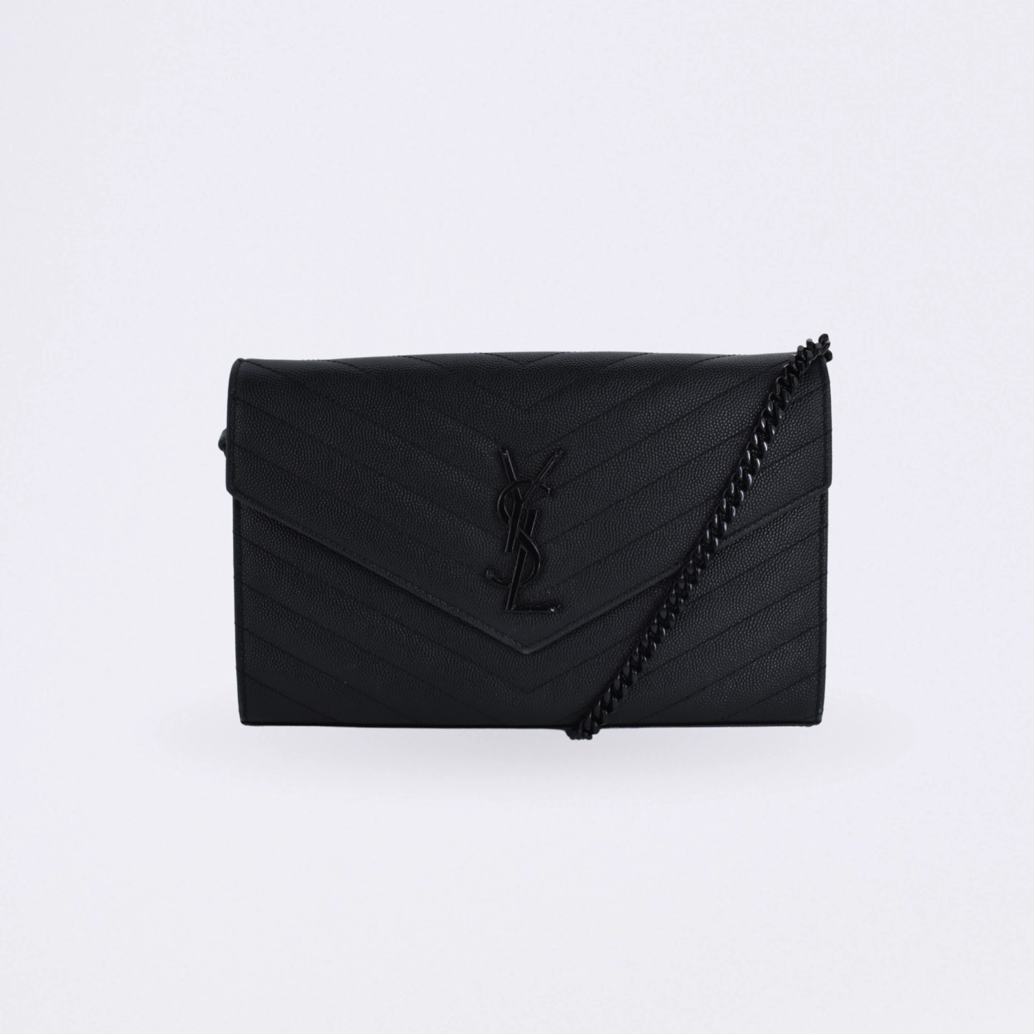 saint laurent cassandre envelope black