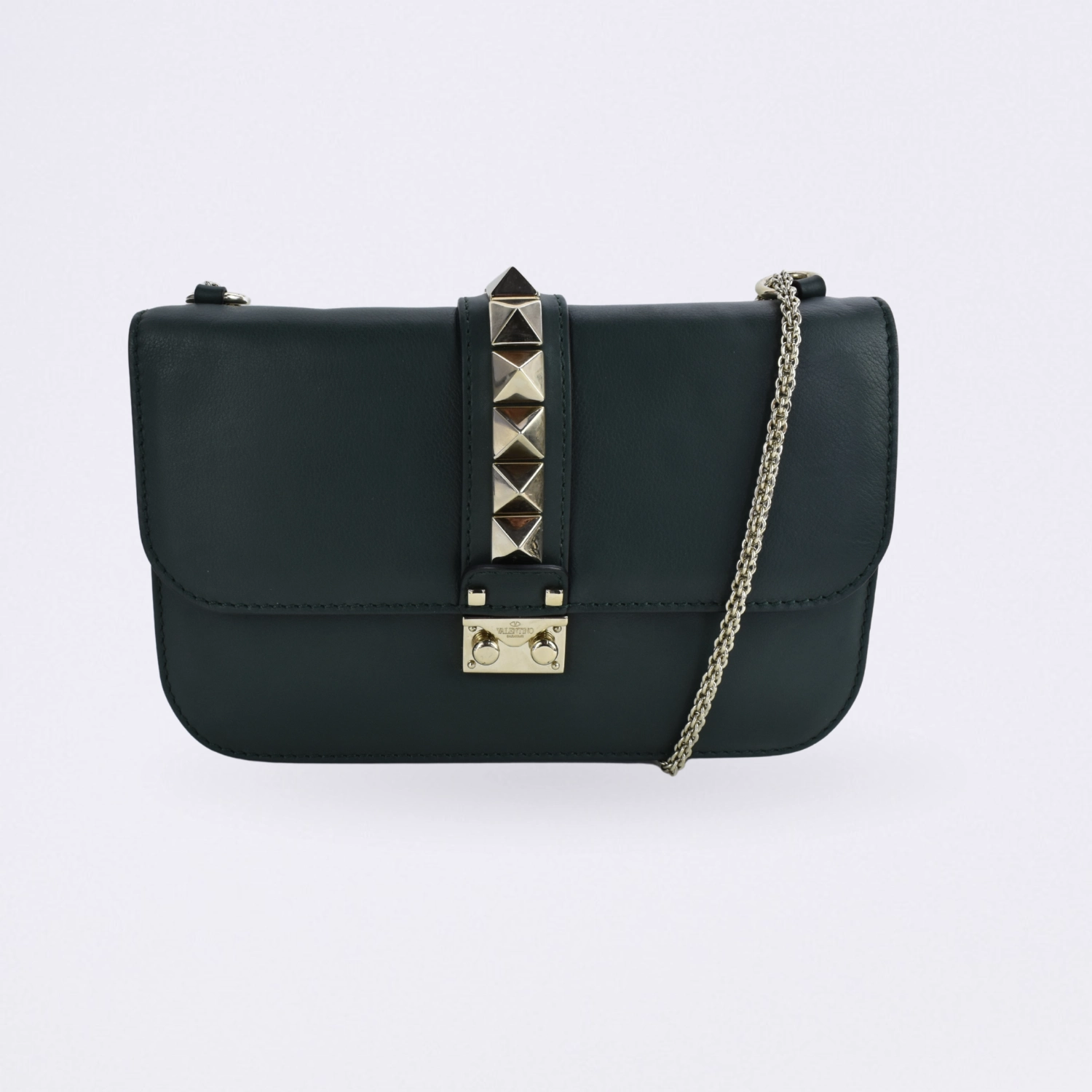 valentino glam lock green