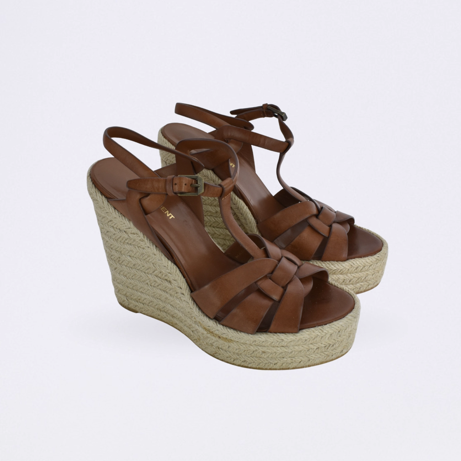 saint laurent 38 espadrilles sandalia tribute