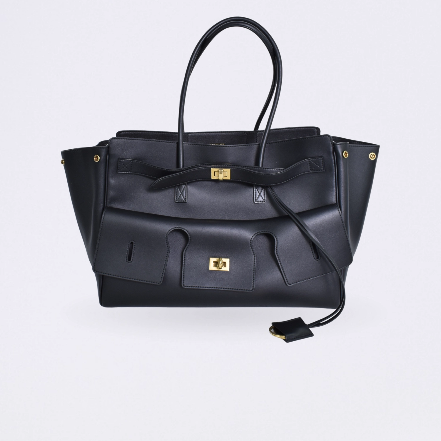 balenciaga carry all bel air black