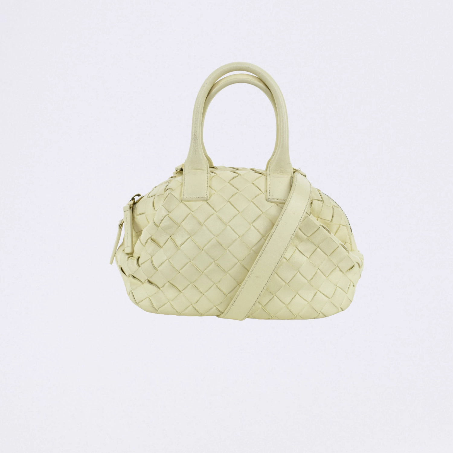 bottega veneta bauletto white mini