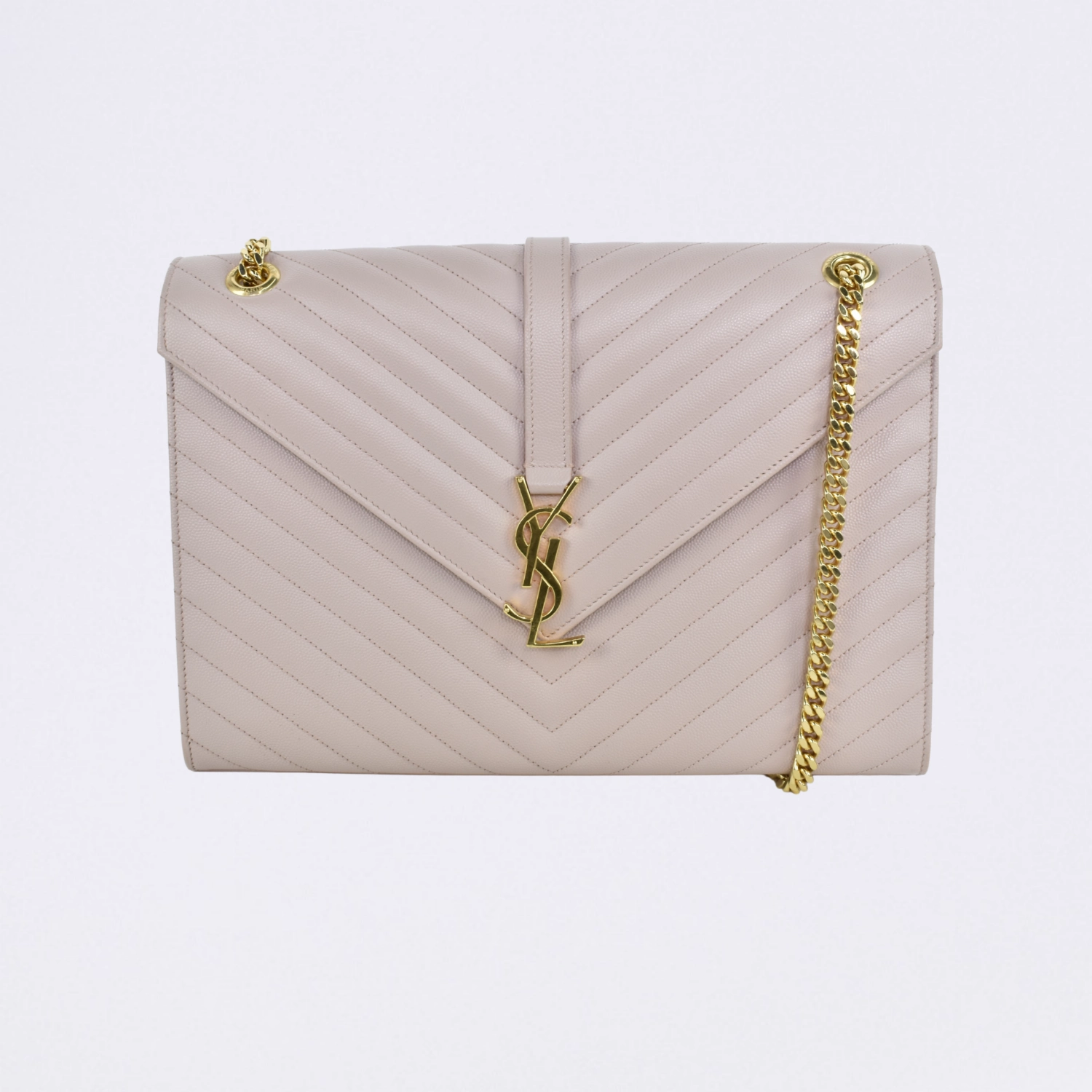 saint laurent envelope pink
