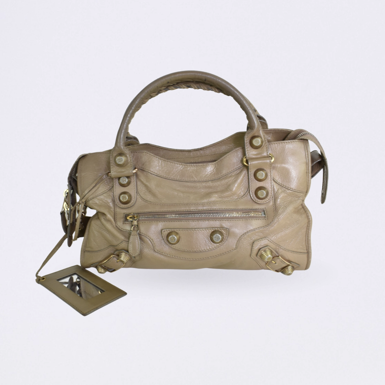 balenciaga motocross city beige