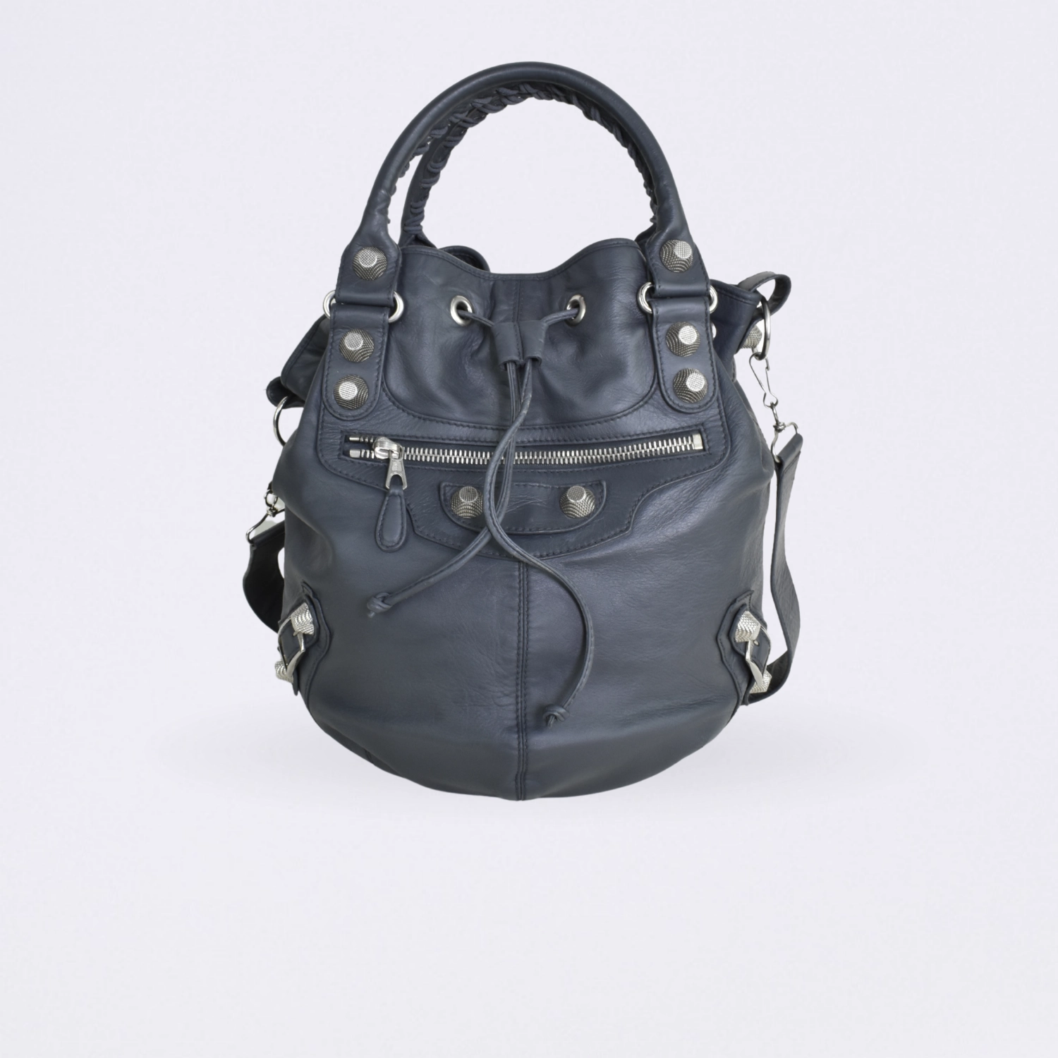 balenciaga bucket giant 21 gray
