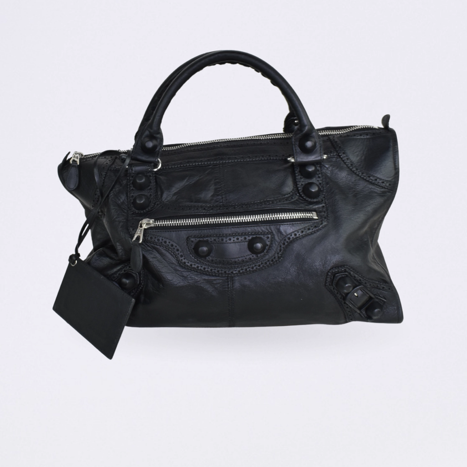 balenciaga motocross giant city black