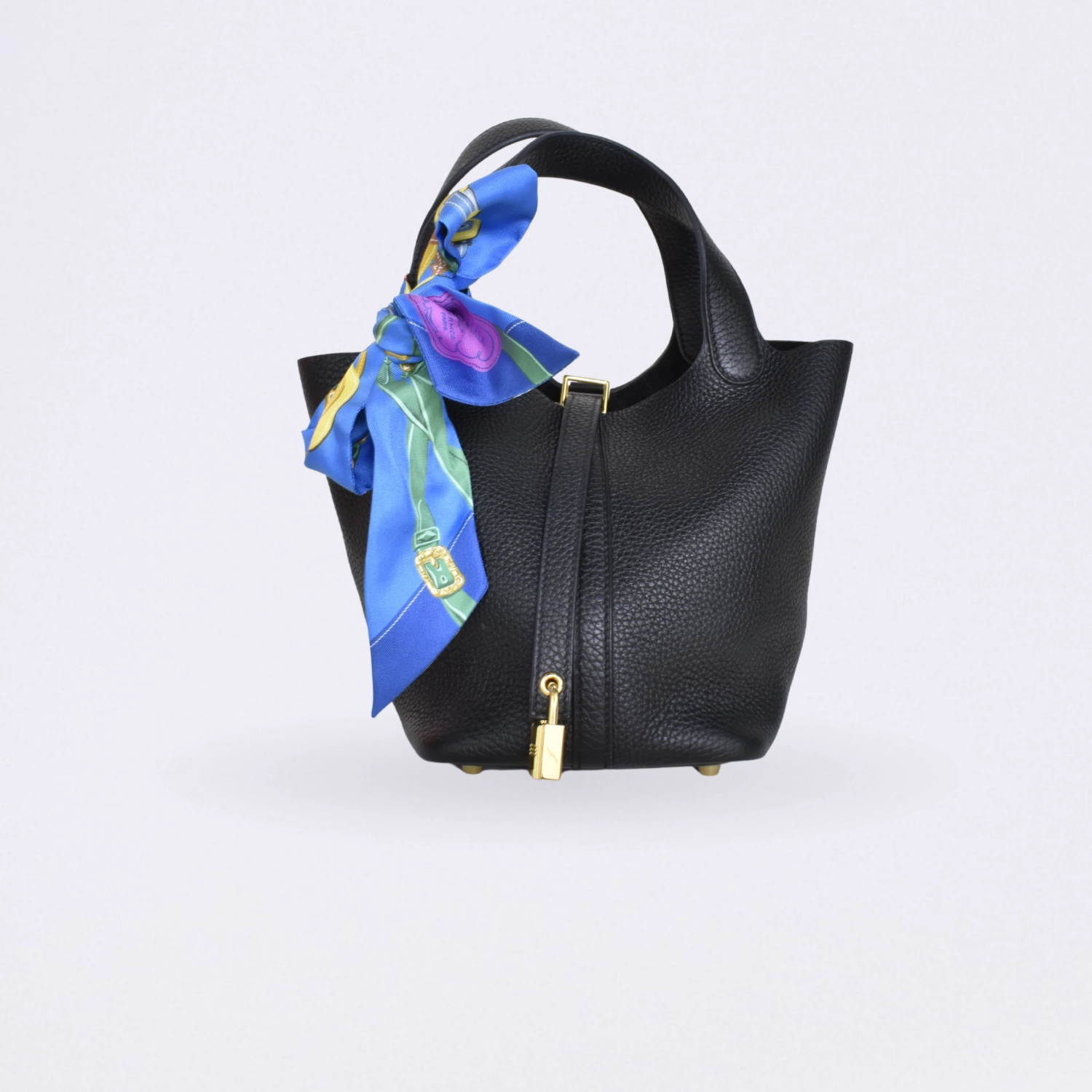 hermes picotin black