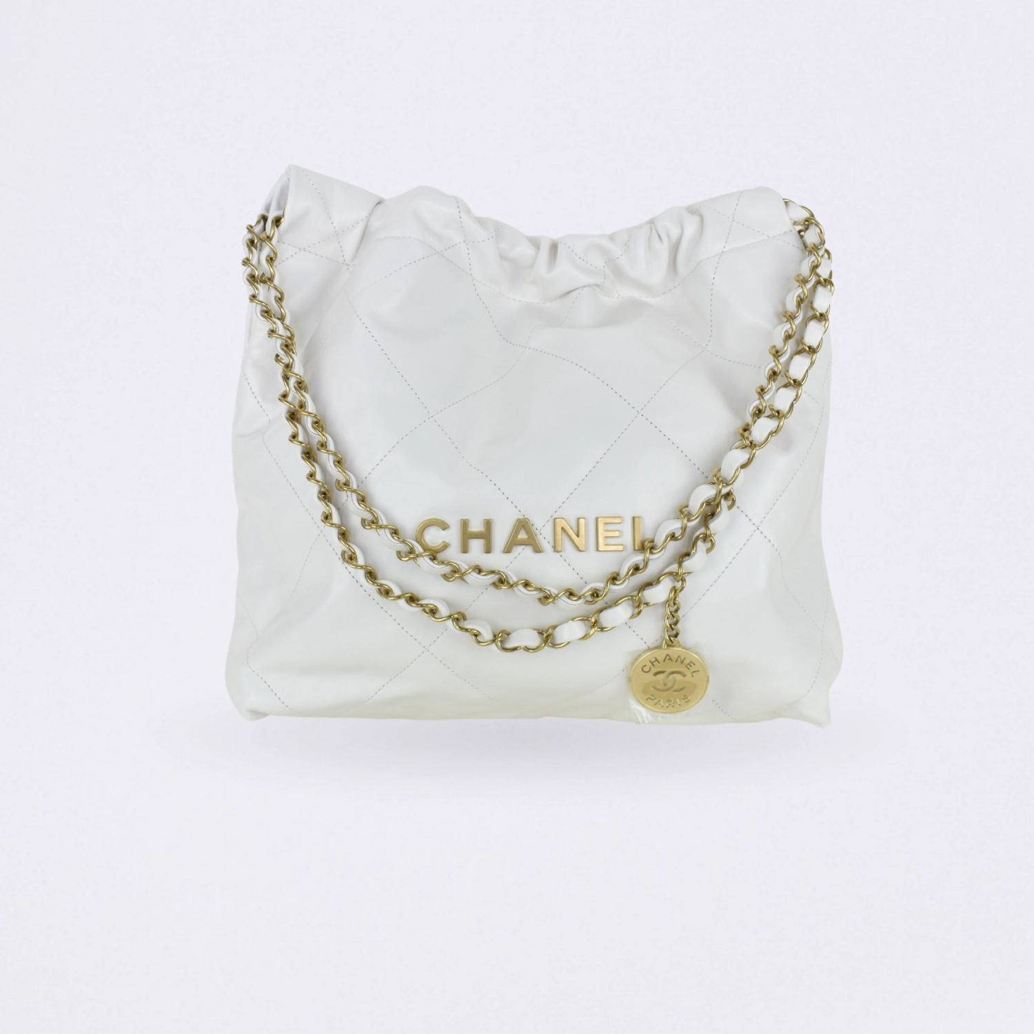 chanel chanel 22 white