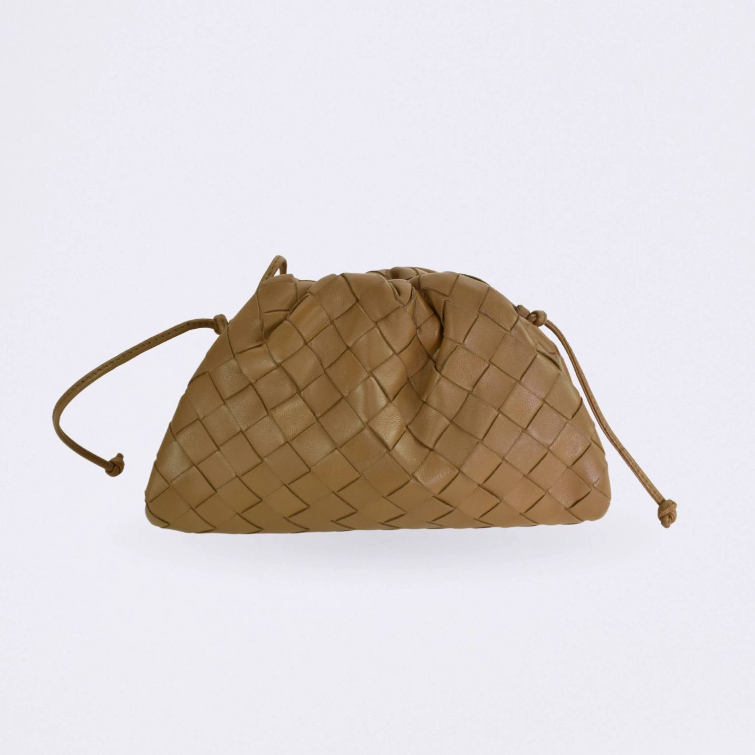 bottega veneta pouch beige mini