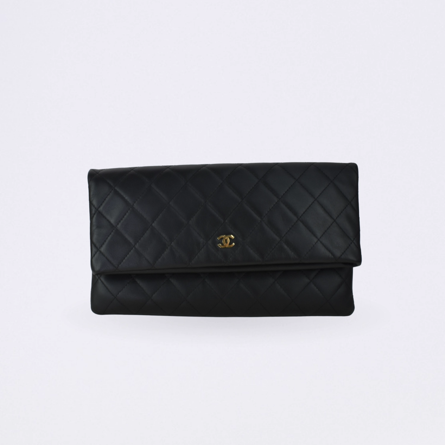 chanel wallet on chain black