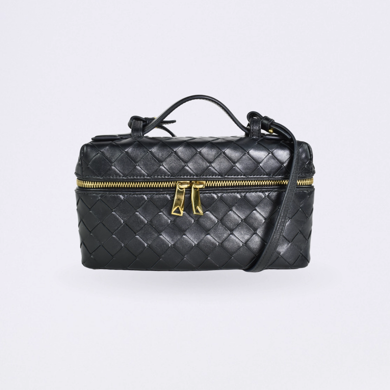bottega veneta bang bang vanity case black