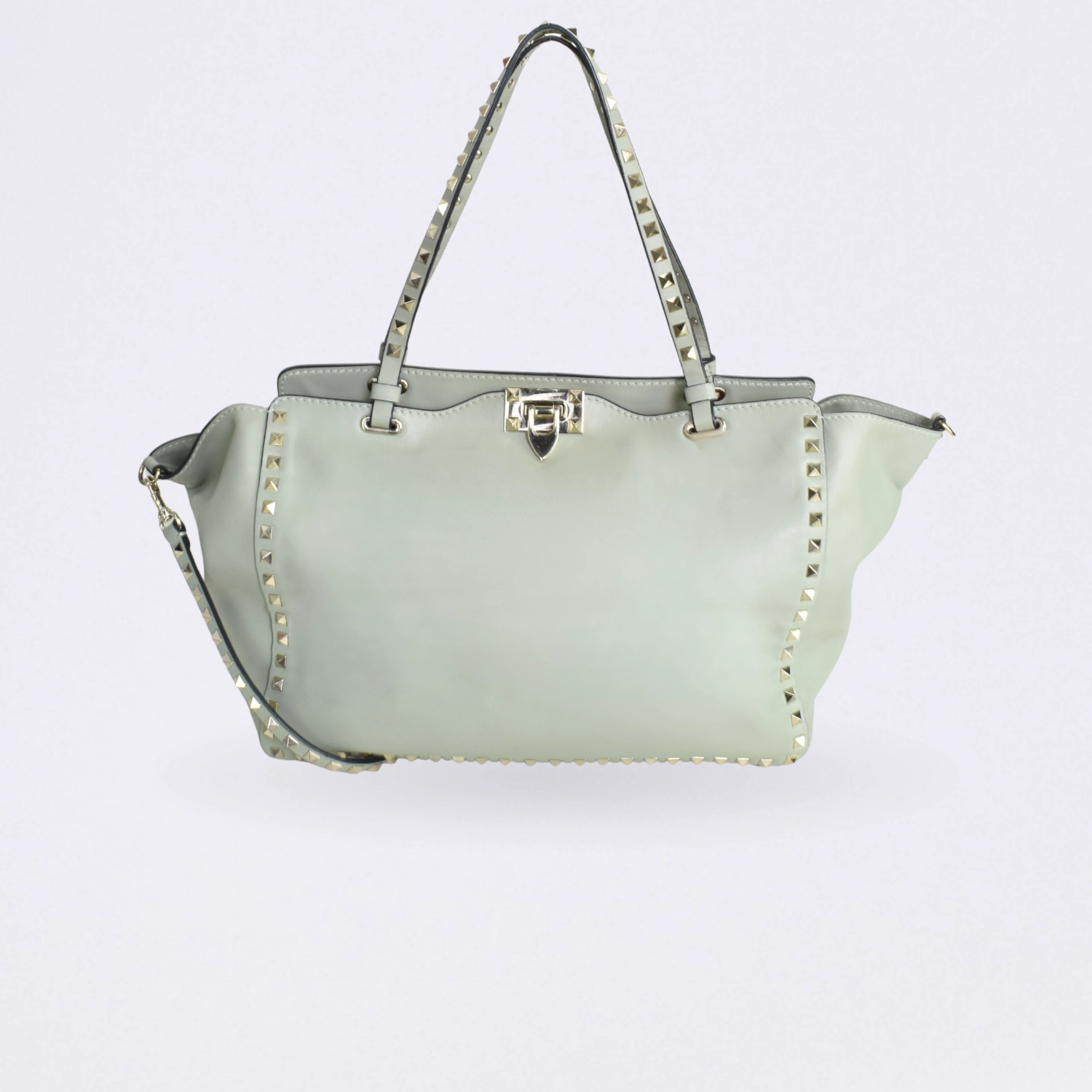 valentino rockstud green