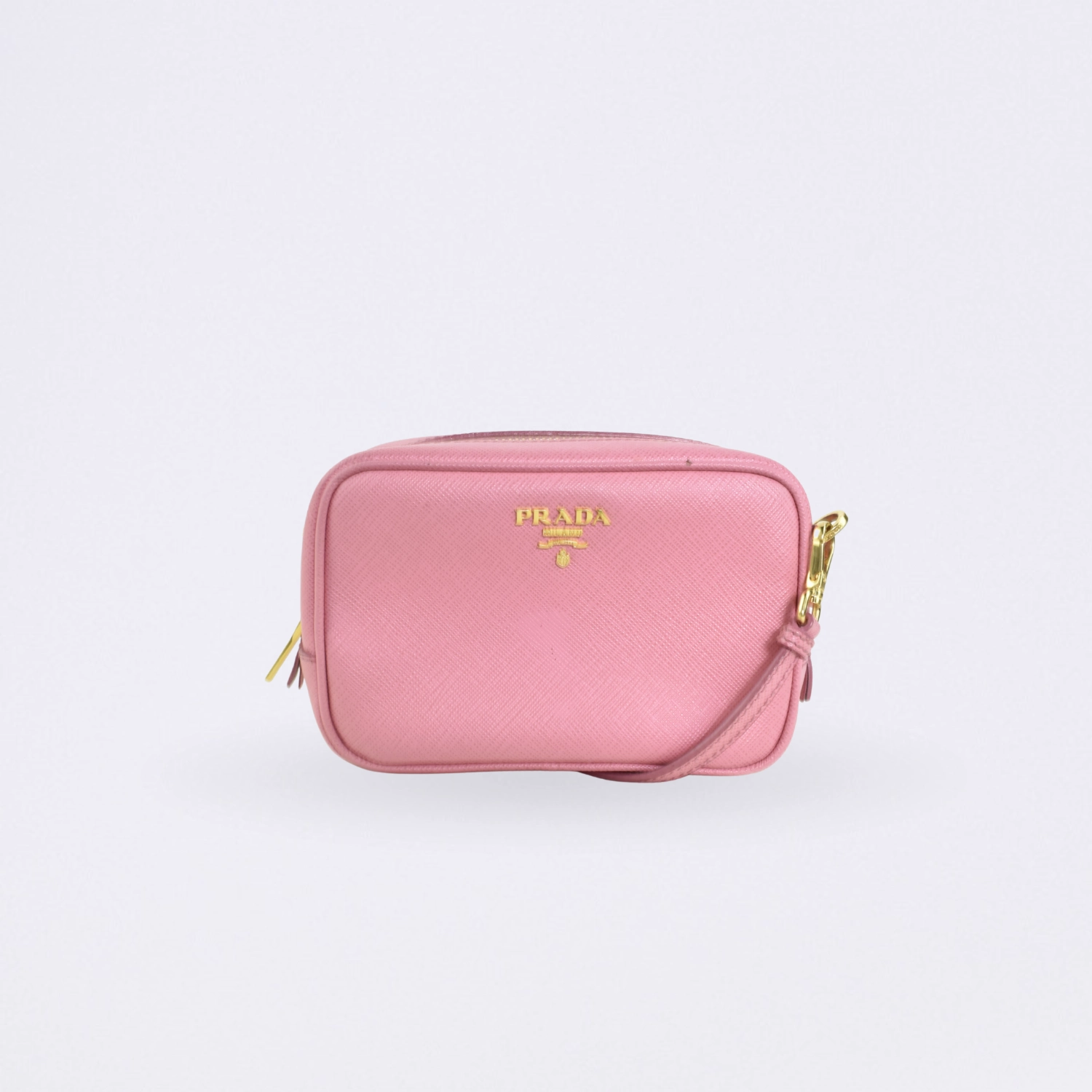 prada camera pink mini