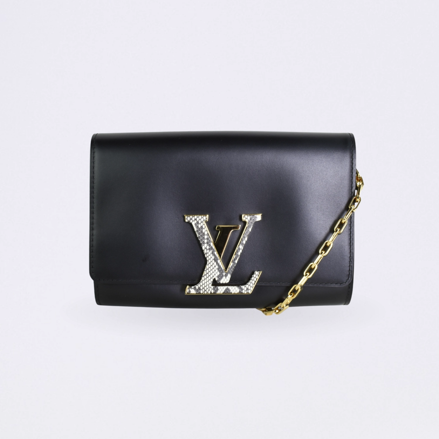 louis vuitton pochette louise gm black
