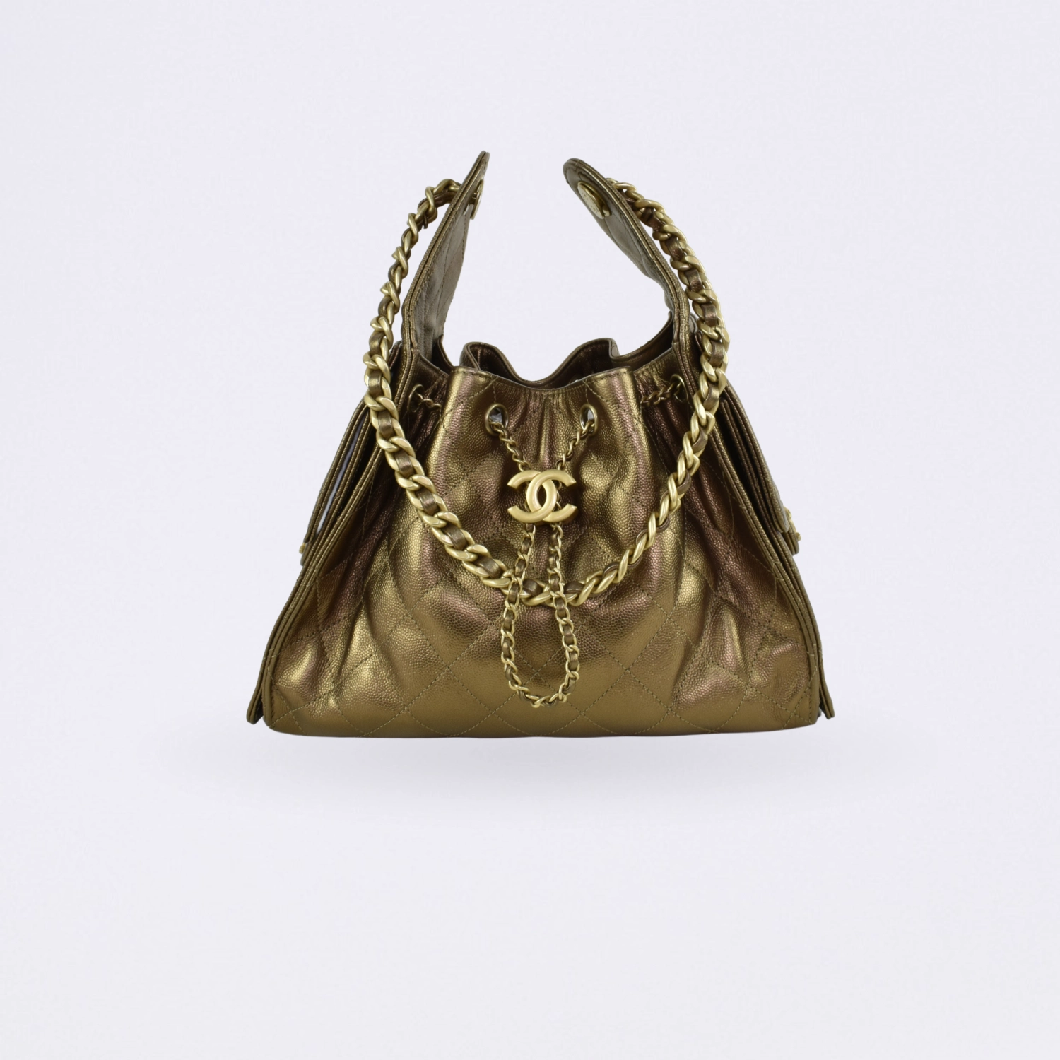 chanel chanel 25 gold