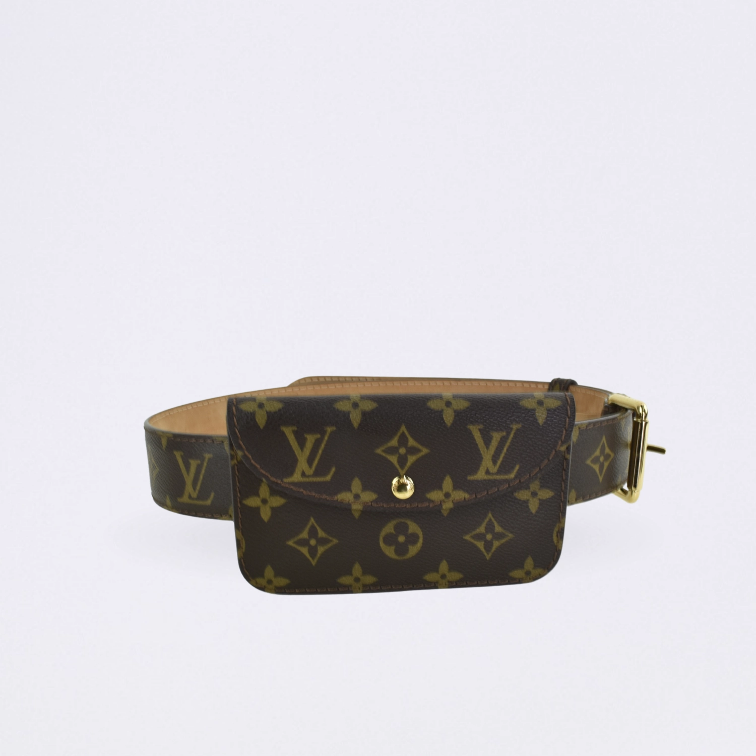 louis vuitton cinto pochete lv monograma