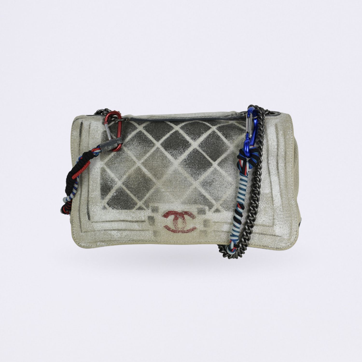 chanel boy beige medium