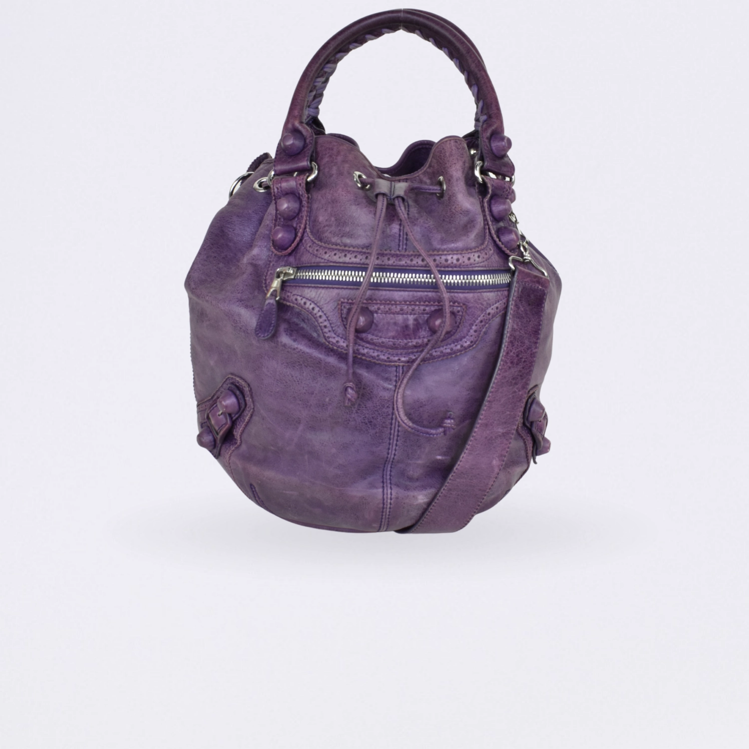balenciaga bucket giant 21 fuchsia large