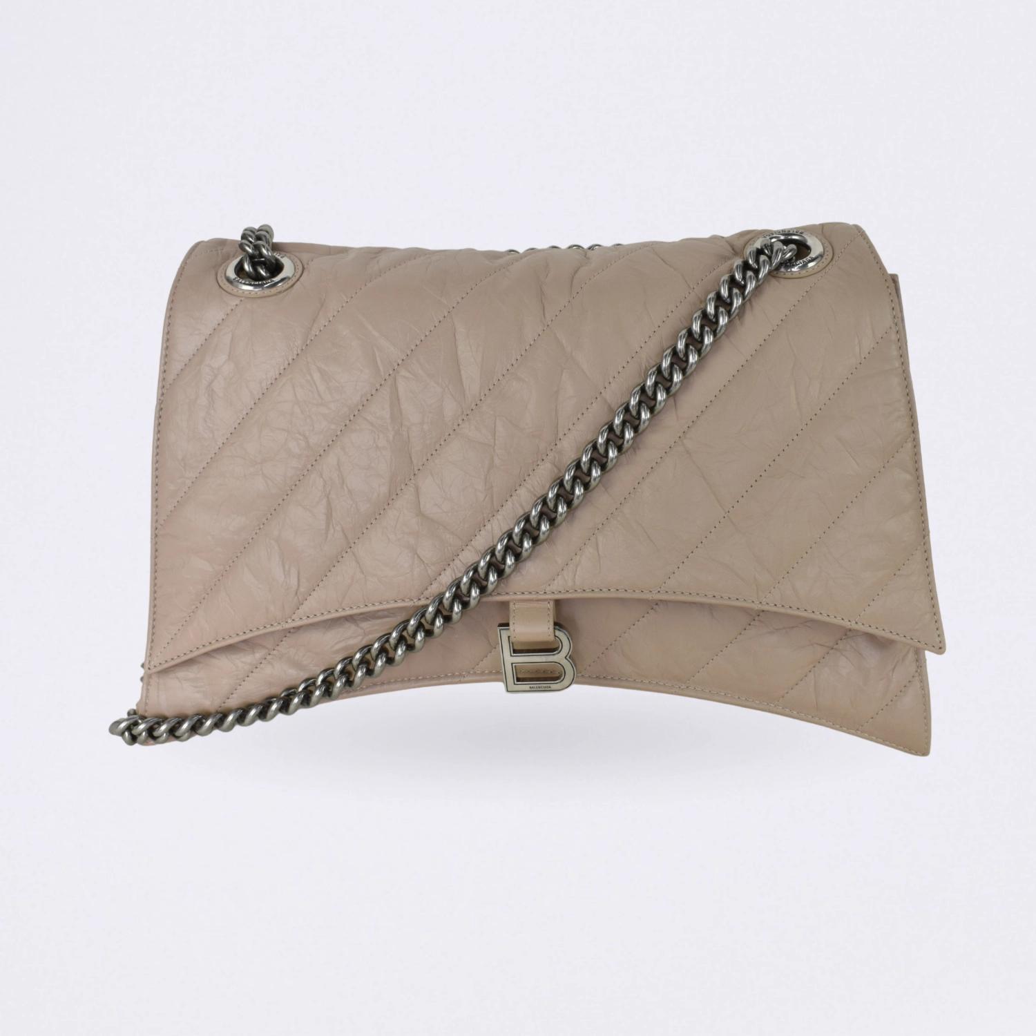 balenciaga crush beige large