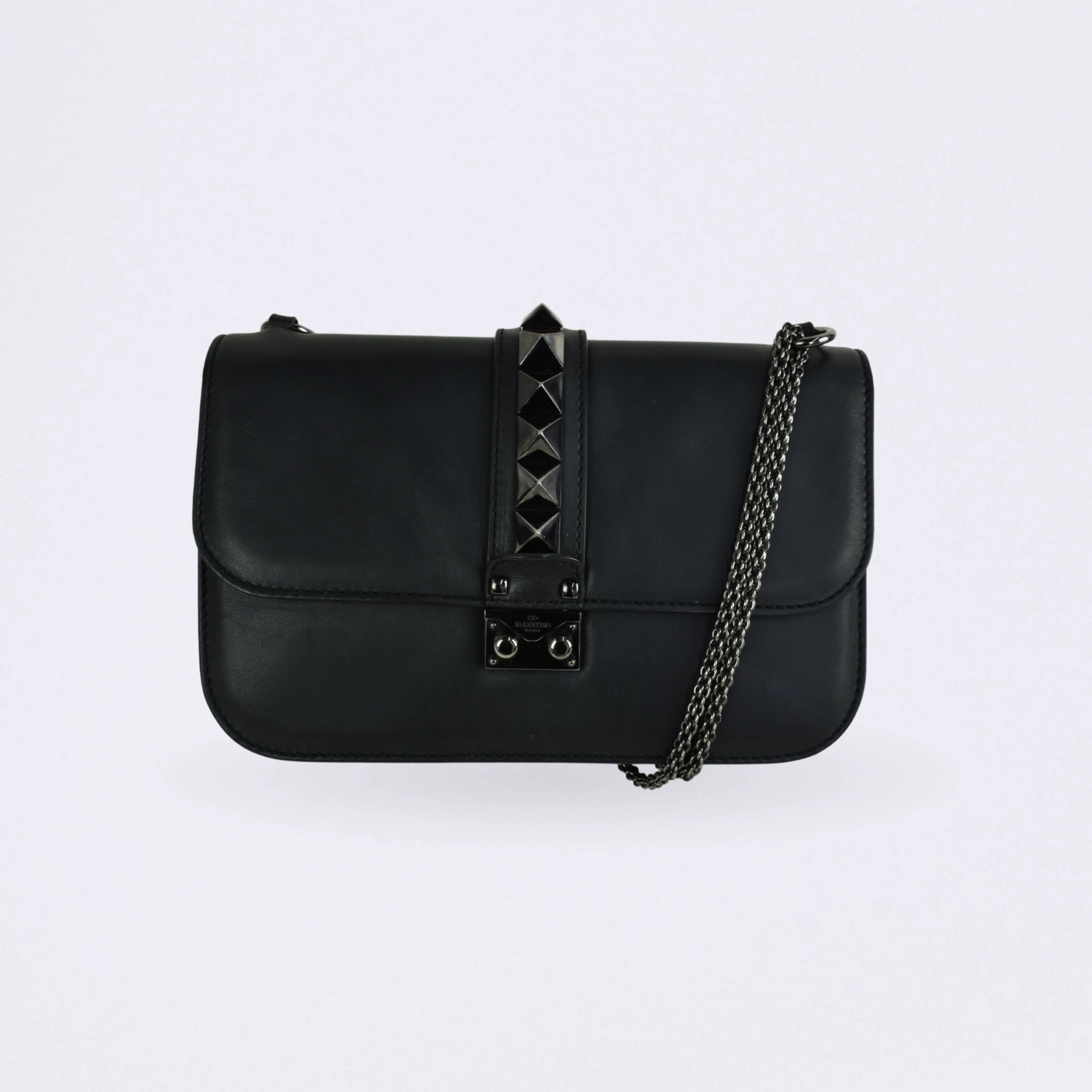 valentino glam lock black