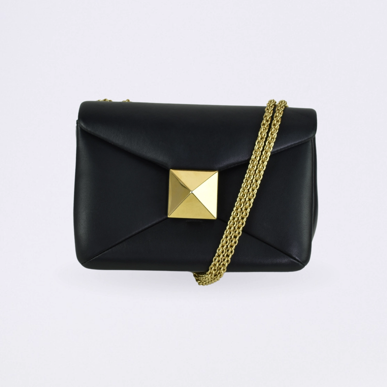 valentino one stud black small