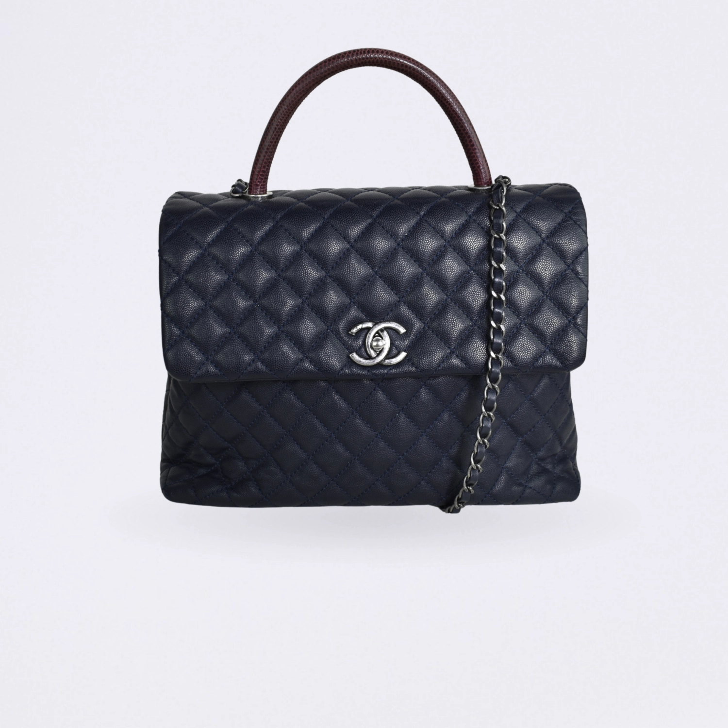 chanel coco handle multicolor medium
