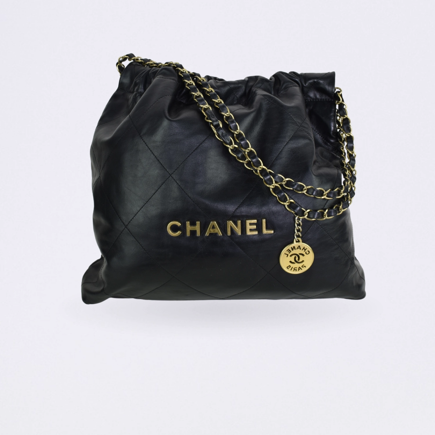 chanel chanel 22 black