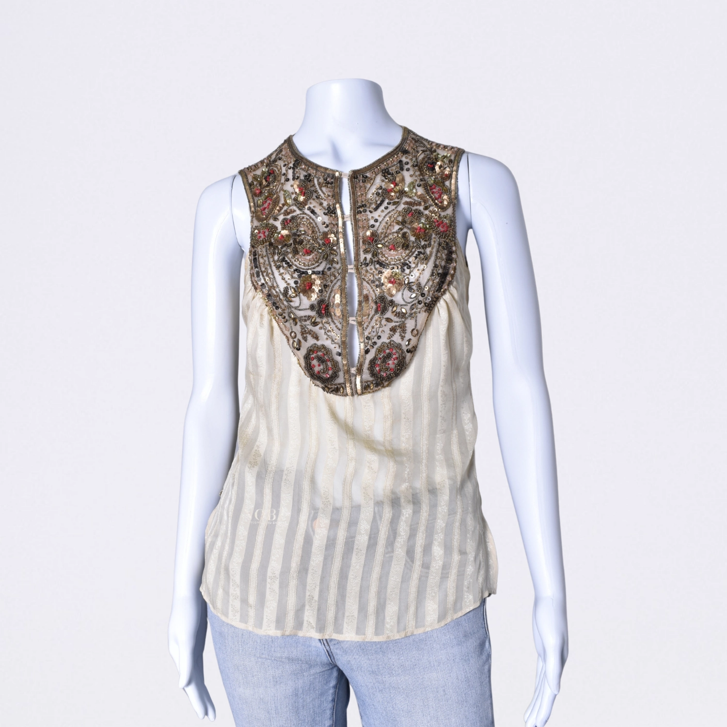 valentino blusa bordada
