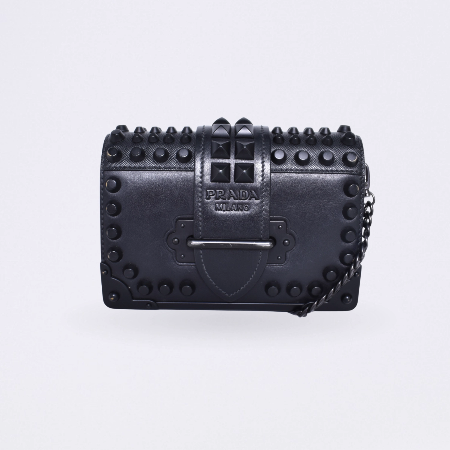 prada cahier black small
