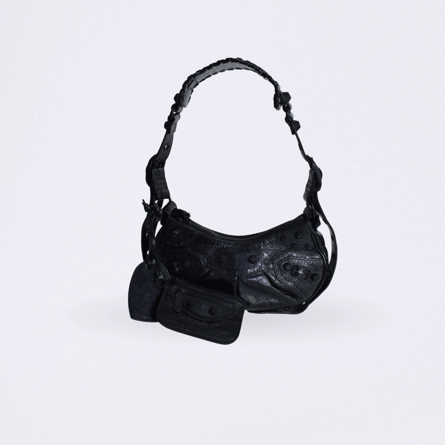 balenciaga le cagole black medium