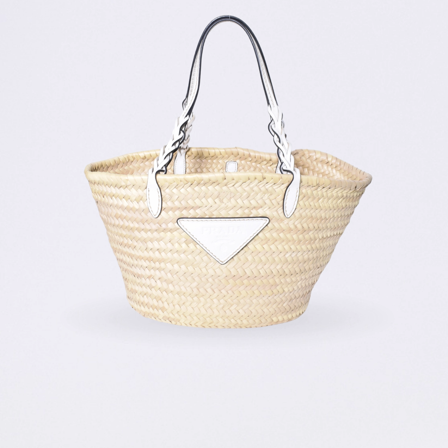 prada palm woven